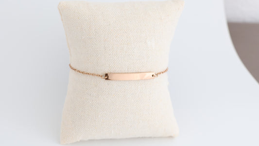 Stainless baby bracelet