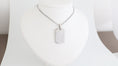 Load image into Gallery viewer, Stainless steel octagon dog tag pendant with necklace
