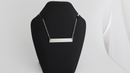 Stainless steel Bar pendant with necklace